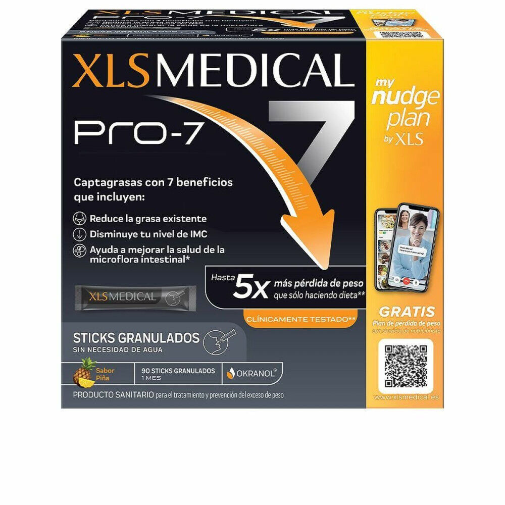 Brûle-graisses XLS Medical Pro-7 Ananas 90 Unités