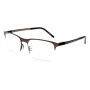 Monture de Lunettes Homme Porsche P8322-D Marron Noir ø 54 mm