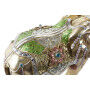 Figurine Décorative DKD Home Decor Eléphant Doré Résine Multicouleur (45,5 x 20 x 35 cm) (2 Unités)