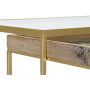 Table Basse DKD Home Decor Doré Naturel 90 x 60 x 45 cm