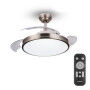 Ventilateur de Plafond avec Lumière Philips Atlas 35 W 28 W 4500 Lm nickel (2700 K)