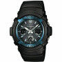 Montre Homme Casio AWGM100A1AER Bleu Noir (Ø 52 mm)