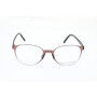 Monture de Lunettes Unisexe Porsche Design P8312F Rouge Bordeaux Ø 51 mm