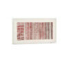 Toile Gift Decor Blanc Rose Rayures Avec relief 110 x 60 x 2,5 cm (2 Unités)