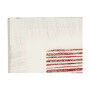 Toile Gift Decor Blanc Rose Rayures Avec relief 110 x 60 x 2,5 cm (2 Unités)