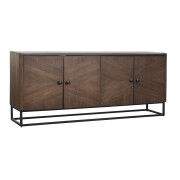 Buffet DKD Home Decor Brun foncé Bois 177 x 38 x 75 cm