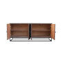 Buffet DKD Home Decor Brun foncé Bois 177 x 38 x 75 cm