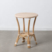 Table d'appoint 50 x 50 x 67 cm Naturel Beige Rotin