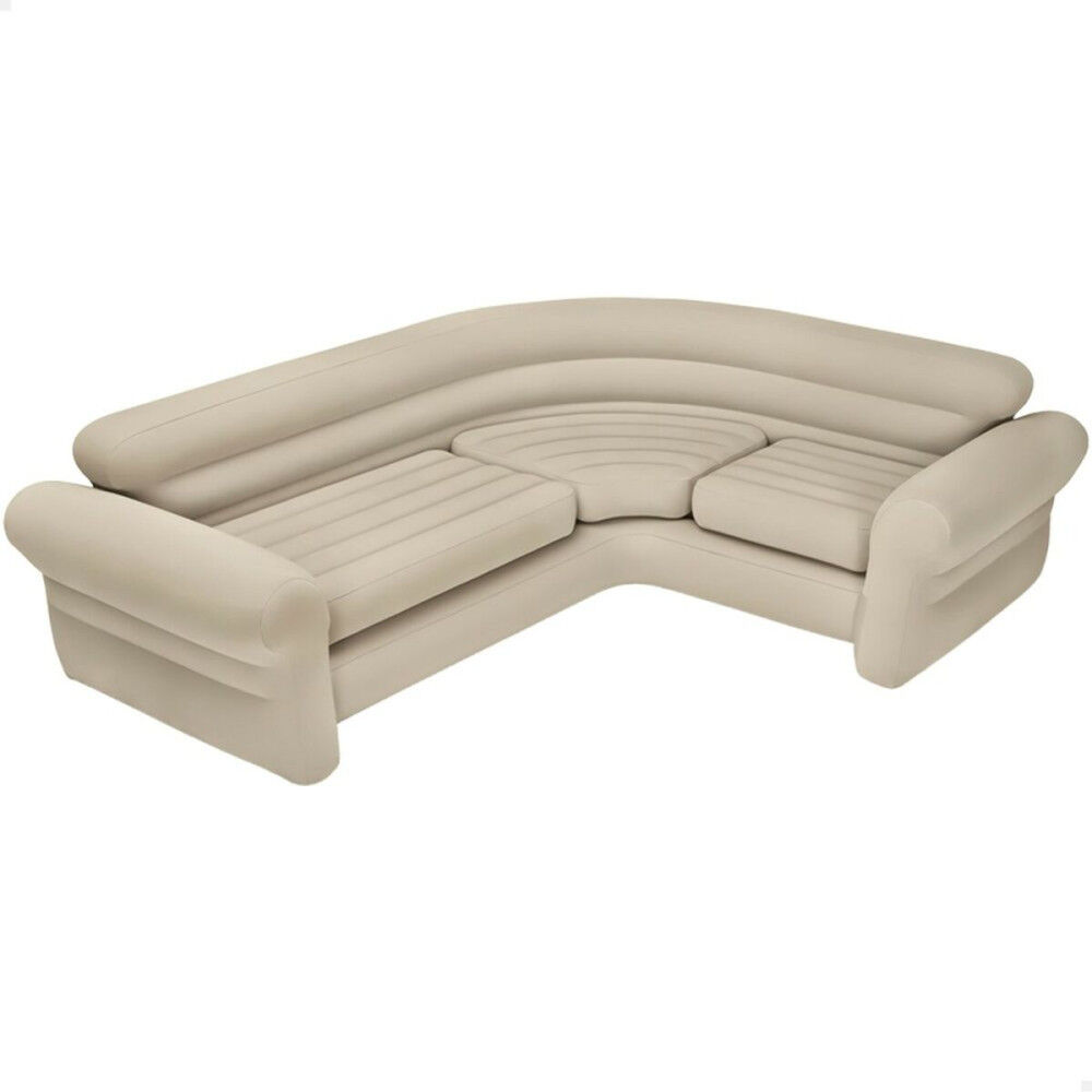 Canapé gonflable Intex 257 x 76 x 203 cm Coin