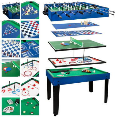 Table multi-jeux CB Games 107 x 83,5 x 61 cm 12 en 1
