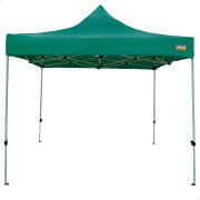 Tonnelle Aktive Pliable Hauteur réglable Acier Polyester 420D Oxford Vert 300 x 320 x 300 cm