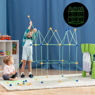 Kit de Construction de Fort pour Enfants Builkitt InnovaGoods