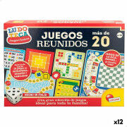 Jeu de société Lisciani Giochi Juegos reunidos 40 x 0,1 x 33 cm ES (12 Unités)