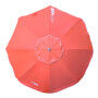 Parapluie Aktive Corail Ø 200 cm 200 x 200 x 200 cm 200 x 198 x 200 cm UV50 (6 Unités)