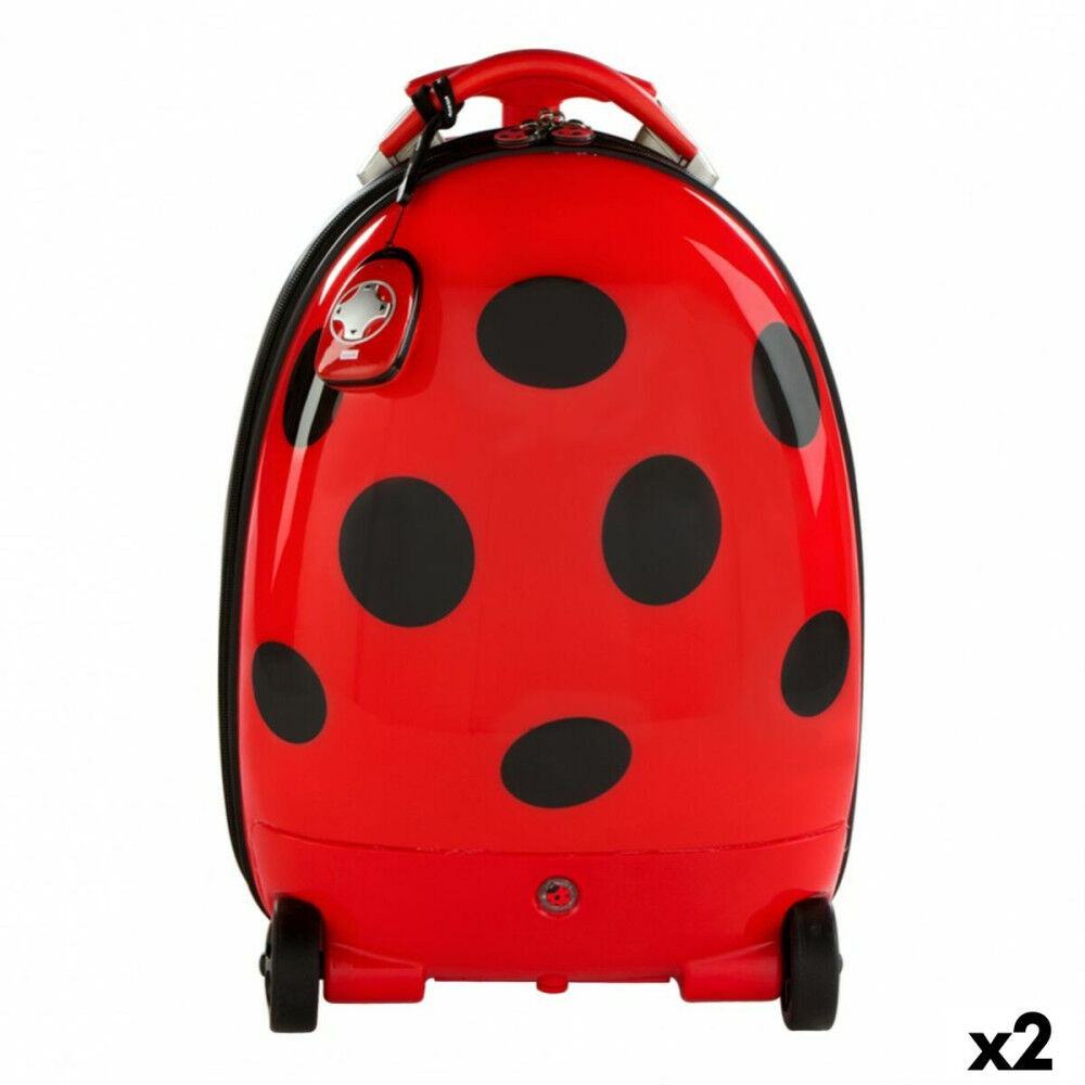 Trolley Rastar Enfant Coccinelle Télécommande 2,4 GHz 34 x 48 x 27,5 cm