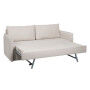 Canapé Beige Polyester Lin 210 x 93 x 95 cm