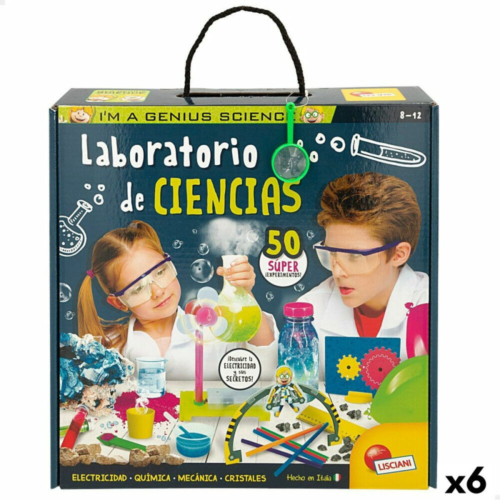 Jeu scientifique Lisciani Giochi Laboratorio ES (6 Unités)