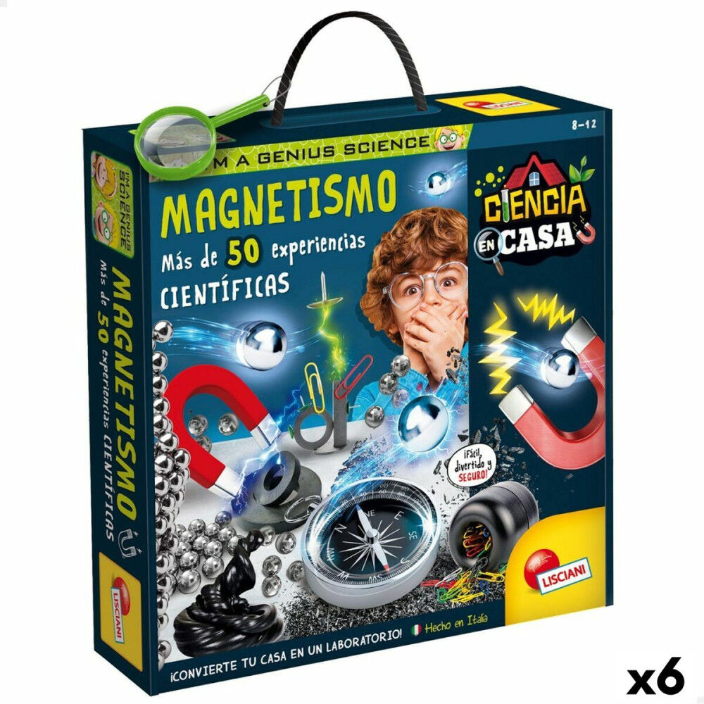 Jeu scientifique Lisciani Giochi Magnetismo ES (6 Unités)