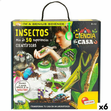 Jeu scientifique Lisciani Giochi Insectos ES (6 Unités)