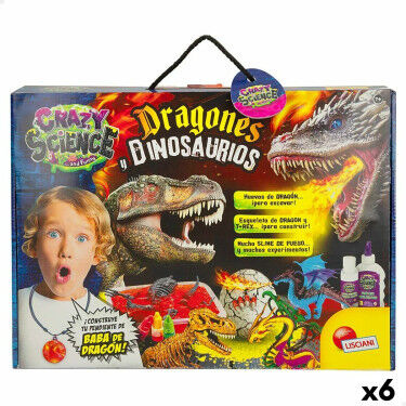 Jeu scientifique Lisciani Giochi Dragones y dinosaurios ES (6 Unités)