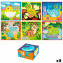 Puzzle 3D Lisciani Giochi 22 x 23 x 1 cm animaux 4 Pièces (6 Unités)