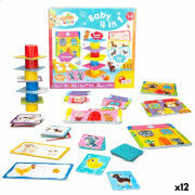 Puzzle Lisciani Giochi Carotina Baby 16 x 1 x 16,5 cm Ferme 4 en 1 (12 Unités)