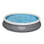Bestway Piscine Gonflable Adulte Anneau Ratan avec Epurateur 475x84 cm Jardin 57313