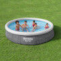 Bestway Piscine Gonflable Adulte Aro Ratan avec Épurateur 366x76 cm Jardin 57445