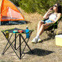 Table de Camping Pliable en Tissu