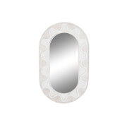 Miroir mural DKD Home Decor Blanc