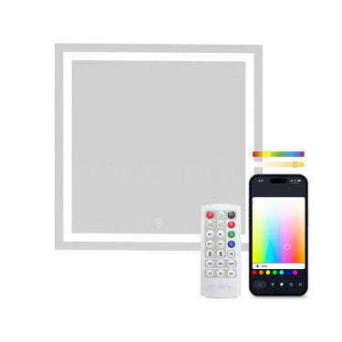 Miroir de salle de bains avec lumière LED KSIX Aqua E 36 W 1300 lm