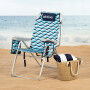 Chaise de Plage Aktive 48 x 95 x 78 cm (2 Unités)