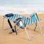 Chaise de Plage Aktive 48 x 95 x 78 cm (2 Unités)