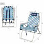 Chaise de Plage Aktive 48 x 95 x 78 cm (2 Unités)