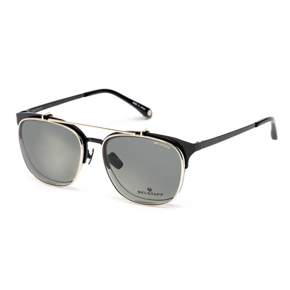 Monture de Lunettes + Lunettes de Soleil Belstaff HATCHERNEGROD Ø 55 mm Clip On