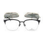 Monture de Lunettes + Lunettes de Soleil Belstaff HATCHERNEGROD Ø 55 mm Clip On