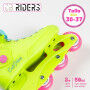 Rollers en ligne Colorbaby Jaune 36-37 (4 Unités)
