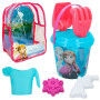 Set de jouets de plage Frozen 18 x 16 x 18 cm (12 Unités)