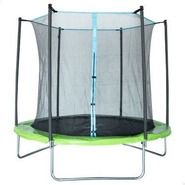 Trampoline pour Enfants avec Filet de Sécurité Aktive 305 x 256 x 305 cm Ø 305 cm