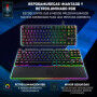 Clavier Newskill NS-KB-GUNGNYR-GAT-RE Espagnol Qwerty QWERTY Noir