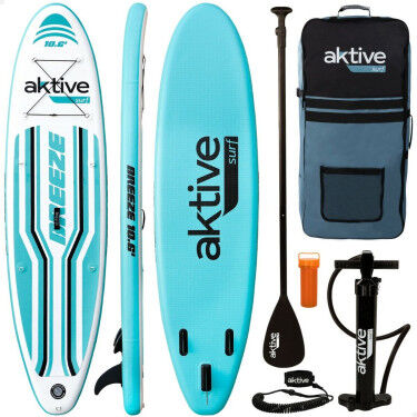 Planche de Paddle Surf Gonflable avec Accessoires Aktive Bleu