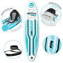 Planche de Paddle Surf Gonflable avec Accessoires Aktive Bleu