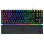 clavier et souris Newskill NS-KB-GUNGNYRT-GAT-R Noir Espagnol QWERTY