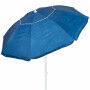 Parasol de plage Aktive Bleu 220 x 210 x 220 cm (6 Unités)