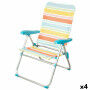 Chaise de Plage Aktive 48 x 95 x 65 cm (4 Unités)