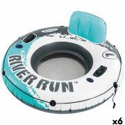 Bouée gonflable Intex Jaune Citron 135 x 55 x 135 cm (6 Unités)