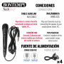 Enceinte avec Microphone Karaoké Bontempi 4 Unités