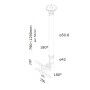 Support de TV Neomounts FPMA-C100WHITE 10" 30" 12 kg